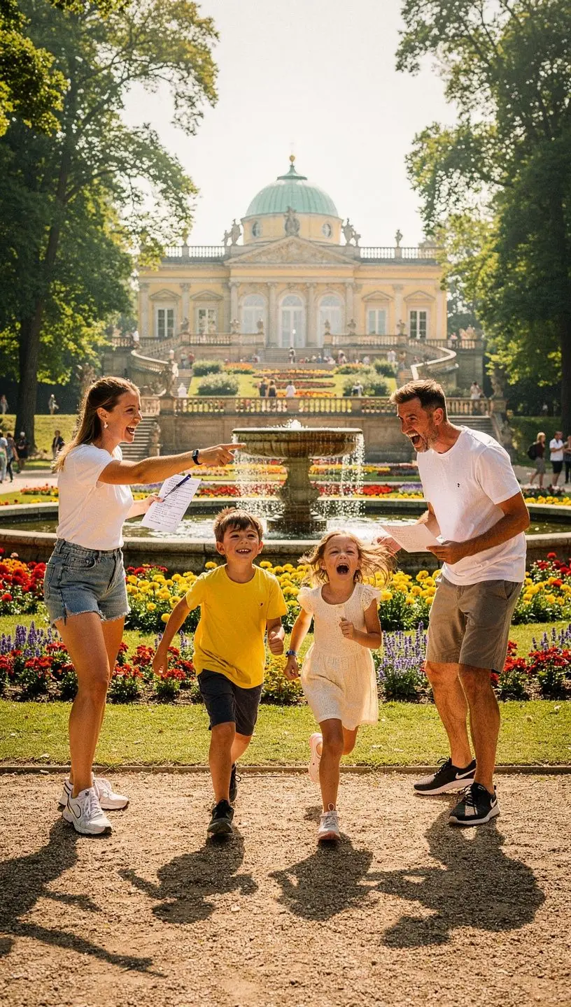 Blick auf einen Sonnenuntergang über einem deutschen Landschaftsbild, das die Schönheit der Natur einfängt.